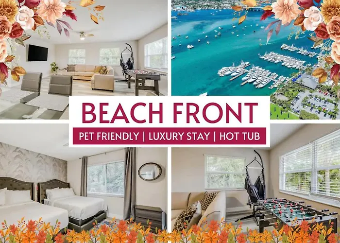 Dog Friendly Condo With Beach Access, Hot Tub & Firepit